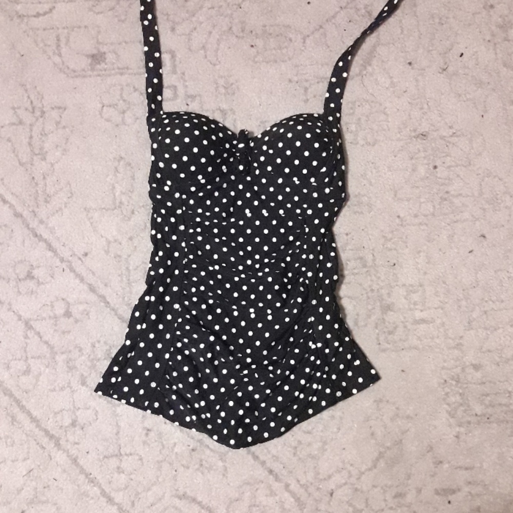 Polka Dot Swimsuit